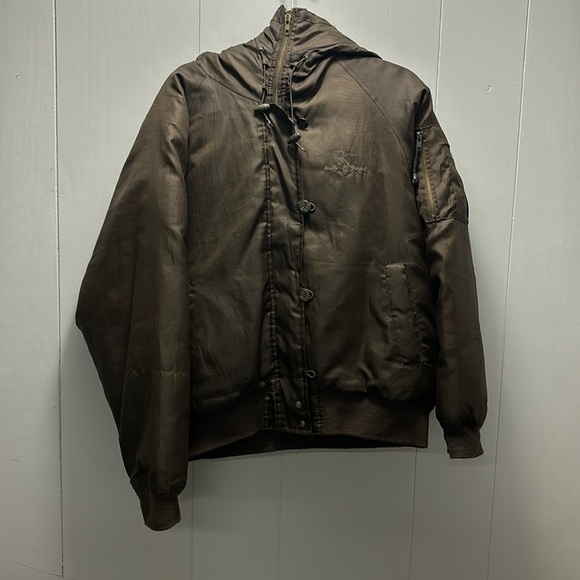 Y2K Baby Phat Brown Winter Jacket - Picture 8 of 13